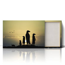 Load image into Gallery viewer, Meerkats at Sunset