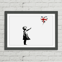 Load image into Gallery viewer, Banksy Union Flag Balloon Union Jack