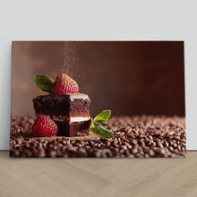 Load image into Gallery viewer, Chocolate Cake with Raspberry and Mint