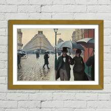 Load image into Gallery viewer, Paris Street Rainy Day Gustave Caillebotte