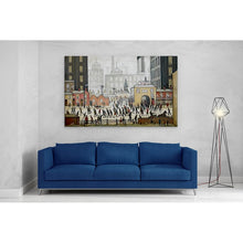 Load image into Gallery viewer, LS Lowry Coming From The Mill Painting