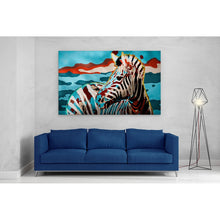 Load image into Gallery viewer, Zebra in Abstract Colours