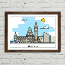 Load image into Gallery viewer, Belfast Skyline Northern Ireland