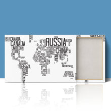 Load image into Gallery viewer, World Map with Country Names