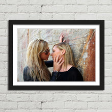 Load image into Gallery viewer, Girls Flirting Fashion Kiss