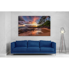 Load image into Gallery viewer, Colourful Beach Sunset Secret Cove Maui