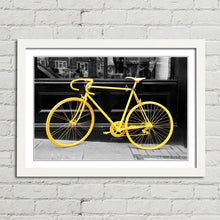 Load image into Gallery viewer, Yellow Bicycle Abstract