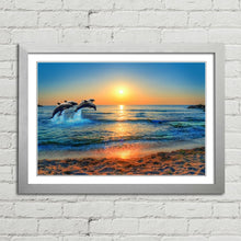 Load image into Gallery viewer, Dolphin Jumping in Thai Sunset