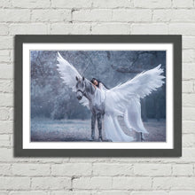 Load image into Gallery viewer, Girl on a Pegasus Unicorn