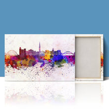 Load image into Gallery viewer, Newcastle Skyline Watercolour Paint