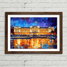 Load image into Gallery viewer, Buckingham Palace Leonid Afremov Inspired