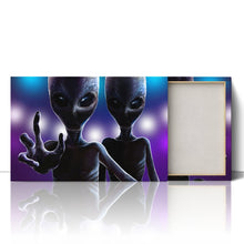 Load image into Gallery viewer, Two Aliens Reaching Out