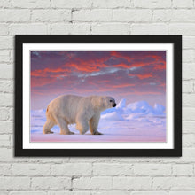 Load image into Gallery viewer, Polar Bear on Arctic Ice
