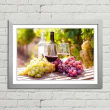 Load image into Gallery viewer, Glasses of Red and White Wine Grapes