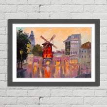Load image into Gallery viewer, Moulin Rouge Paris Oil Painting