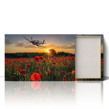 Load image into Gallery viewer, Poppy Field Spitfire Remembrance