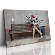 Load image into Gallery viewer, Banksy Seagull Attack