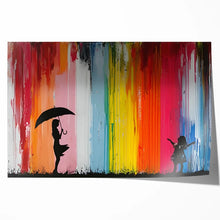 Load image into Gallery viewer, Banksy Inspired Girl with Umbrella