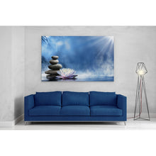 Load image into Gallery viewer, Zen Massage Stones and Lotus