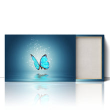Load image into Gallery viewer, Blue Butterfly Over Water