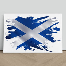 Load image into Gallery viewer, Scotland Flag Brush Paint