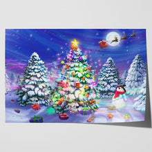 Load image into Gallery viewer, Christmas Tree Legend Santa Reindeer Snowman