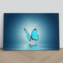 Load image into Gallery viewer, Blue Butterfly Over Water