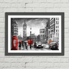 Load image into Gallery viewer, Red Telephone Box and London Cab