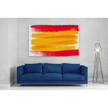 Load image into Gallery viewer, Spain Flag Brush Paint