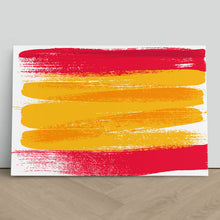 Load image into Gallery viewer, Spain Flag Brush Paint
