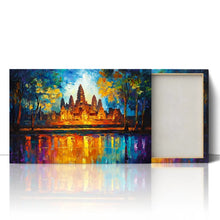 Load image into Gallery viewer, Angkor Wat Leonid Afremov Inspired