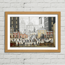 Load image into Gallery viewer, LS Lowry Coming From The Mill Painting