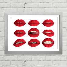 Load image into Gallery viewer, Full Red Lips Mouth