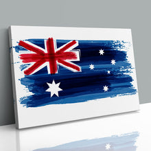 Load image into Gallery viewer, Australia National Flag Grunge Paint