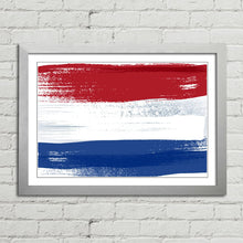 Load image into Gallery viewer, Netherlands Flag Brush Paint