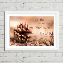 Load image into Gallery viewer, Fir Cone Positive Motivational Quote