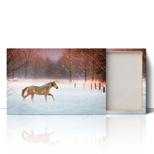 Load image into Gallery viewer, Horse Running in Snow