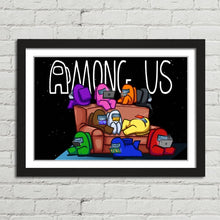 Load image into Gallery viewer, Among Us Game Characters on a Sofa