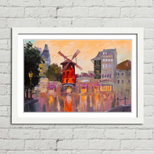 Load image into Gallery viewer, Moulin Rouge Paris Oil Painting