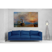 Load image into Gallery viewer, J.M.W. Turner Fighting Temeraire Painting