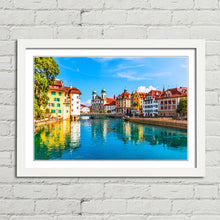 Load image into Gallery viewer, Lucerne Old Town Switzerland