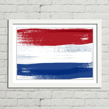 Load image into Gallery viewer, Netherlands Flag Brush Paint