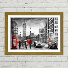 Load image into Gallery viewer, Red Telephone Box and London Cab