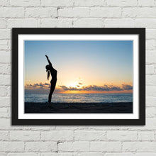 Load image into Gallery viewer, Yoga Silhouette at Dawn