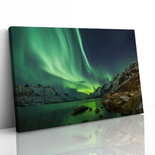 Load image into Gallery viewer, Aurora Borealis Fjords Tromso