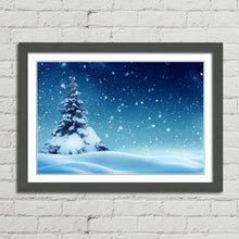 Load image into Gallery viewer, Christmas Fir Tree Snow Winter