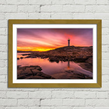 Load image into Gallery viewer, Subbe Lighthouse at Sunset