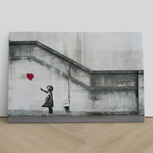Load image into Gallery viewer, Banksy Heart Balloon Girl