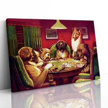 Load image into Gallery viewer, Dogs Playing Cards Coolidge Vintage