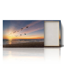 Load image into Gallery viewer, Birds Flying at Sunset